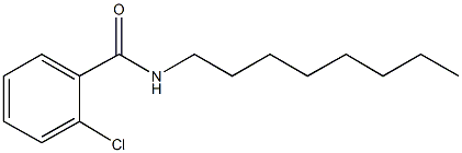 2-chloro-N-octylbenzamide Struktur