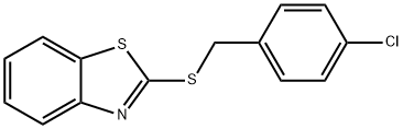 1,3-benzothiazol-2-yl 4-chlorobenzyl sulfide Struktur