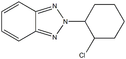 2-(2-chlorocyclohexyl)-2H-1,2,3-benzotriazole Struktur