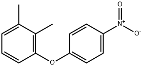 1,2-dimethyl-3-(4-nitrophenoxy)benzene Struktur