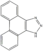 1H-phenanthro[9,10-d][1,2,3]triazole Struktur