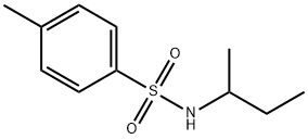 N-(sec-butyl)-4-methylbenzenesulfonamide Struktur