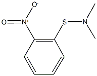 1-[(dimethylamino)sulfanyl]-2-nitrobenzene Struktur