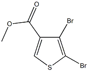 methyl 4,5-dibromothiophene-3-carboxylate Struktur