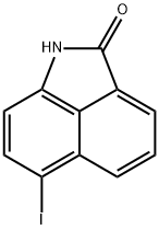 6-iodobenzo[cd]indol-2(1H)-one Struktur