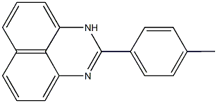 2-(4-methylphenyl)-1H-perimidine Struktur