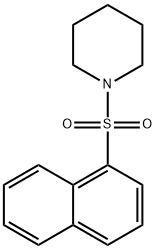 1-(1-naphthylsulfonyl)piperidine Struktur