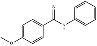 4-methoxy-N-phenylbenzenecarbothioamide Struktur