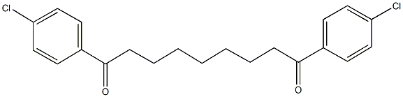 1,9-bis(4-chlorophenyl)nonane-1,9-dione Struktur