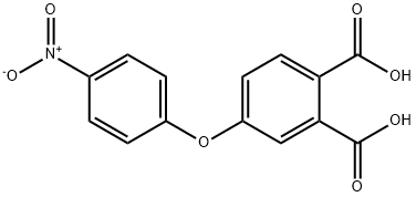 4-(4-nitrophenoxy)phthalic acid Struktur