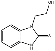 2H-Benzimidazole-2-thione,1,3-dihydro-1-(2-hydroxyethyl)-(9CI) Struktur