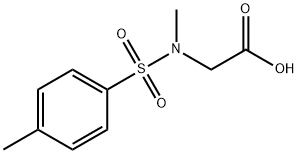 METHYL-(TOLUENE-4-SULFONYL)-AMINO]-ACETIC ACID Struktur