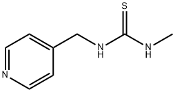 N-methyl-N'-(4-pyridinylmethyl)thiourea Struktur