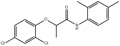 2-(2,4-dichlorophenoxy)-N-(2,4-dimethylphenyl)propanamide Struktur