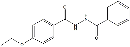 N'-benzoyl-4-ethoxybenzohydrazide Struktur