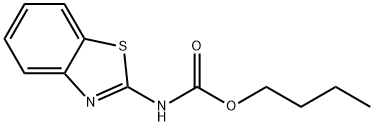 butyl 1,3-benzothiazol-2-ylcarbamate Struktur