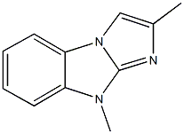 2,9-dimethyl-9H-imidazo[1,2-a]benzimidazole Struktur