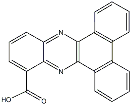 dibenzo[a,c]phenazine-10-carboxylic acid Struktur