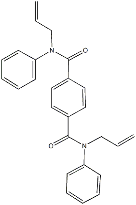 N~1~,N~4~-diallyl-N~1~,N~4~-diphenylterephthalamide Struktur