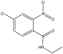 4-chloro-N-ethyl-2-nitrobenzamide Struktur