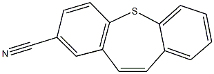 dibenzo[b,f]thiepine-2-carbonitrile Struktur