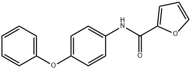 N-(4-phenoxyphenyl)-2-furamide Struktur