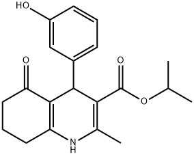 isopropyl -oxo-1,4,5,6,7,8-hexahydro-3-quinolinecarboxylate Struktur