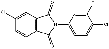 5-chloro-2-(3,4-dichlorophenyl)-1H-isoindole-1,3(2H)-dione Struktur