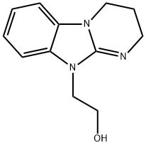 2-(3,4-dihydropyrimido[1,2-a]benzimidazol-10(2H)-yl)ethanol Struktur