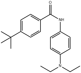 4-tert-butyl-N-[4-(diethylamino)phenyl]benzamide Struktur