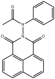 N-(1,3-dioxo-1H-benzo[de]isoquinolin-2(3H)-yl)-N-phenylacetamide Struktur