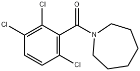 1-(2,3,6-trichlorobenzoyl)azepane Struktur