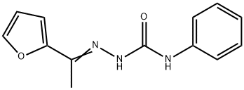 1-(2-furyl)ethanone N-phenylsemicarbazone Struktur