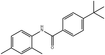 4-tert-butyl-N-(2,4-dimethylphenyl)benzamide Struktur