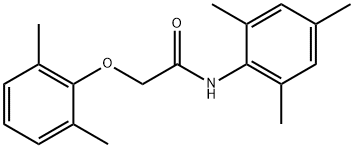 2-(2,6-dimethylphenoxy)-N-mesitylacetamide Struktur