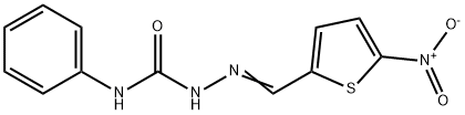 5-nitro-2-thiophenecarbaldehyde N-phenylsemicarbazone Struktur