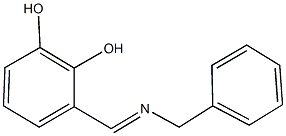 3-[(benzylimino)methyl]-1,2-benzenediol Struktur