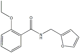 2-ethoxy-N-(2-furylmethyl)benzamide Struktur