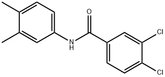 3,4-dichloro-N-(3,4-dimethylphenyl)benzamide Struktur