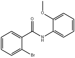 2-bromo-N-(2-methoxyphenyl)benzamide Struktur