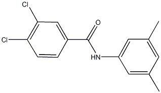 3,4-dichloro-N-(3,5-dimethylphenyl)benzamide Struktur