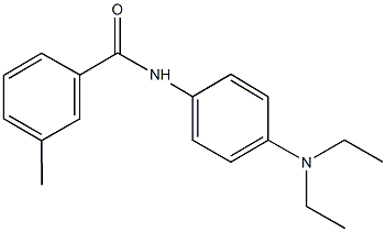 N-[4-(diethylamino)phenyl]-3-methylbenzamide Struktur