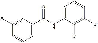 N-(2,3-dichlorophenyl)-3-fluorobenzamide Struktur