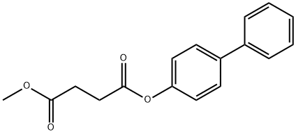 1-[1,1'-biphenyl]-4-yl 4-methyl succinate Struktur