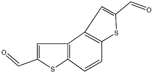 thieno[3,2-e][1]benzothiophene-2,7-dicarbaldehyde Struktur