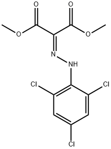 dimethyl 2-[(2,4,6-trichlorophenyl)hydrazono]malonate Struktur