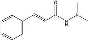 N',N'-dimethyl-3-phenylacrylohydrazide Struktur