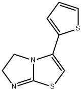 3-(2-thienyl)-5,6-dihydroimidazo[2,1-b][1,3]thiazole Struktur