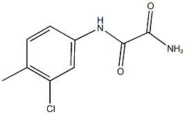 N~1~-(3-chloro-4-methylphenyl)ethanediamide Struktur