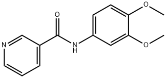 N-(3,4-dimethoxyphenyl)nicotinamide Struktur